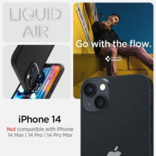 Spigen Aizmugurējais vāciņš Spigen  Spigen LIQUID AIR IPHONE 14 MATTE BLACK