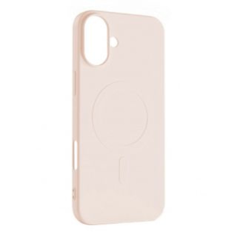 Hurtel Aizmugurējais vāciņš Hurtel  Liquid Silicone Case MagSafe for iPhone 16 Plus - light pink