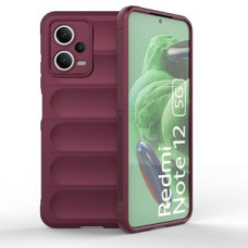 Hurtel Aizmugurējais vāciņš Hurtel  Magic Shield Case Cover for Xiaomi Redmi Note 12 5G / Poco X5 5G Flexible Armor Cover Burgundy