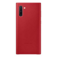 Samsung Aizmugurējais vāciņš Samsung  Etui Samsung EF-VN970LR Note 10 N970 czerwony/red Leather Cover