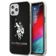 U.s. Polo Pu Aizmugurējais vāciņš U.S. Polo PU  US Polo USHCP12LTPUHRBK iPhone 12 Pro Max 6,7