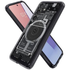 Spigen Aizmugurējais vāciņš Spigen  Spigen Ultra Hybrid OneTap Ring Case with MagSafe for Samsung Galaxy S24 - Transparent (Zero One Pattern)