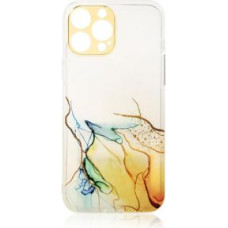 Hurtel Aizmugurējais vāciņš Hurtel  Marble Case Cover for Xiaomi Redmi Note 11 Gel Cover Orange Marble