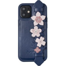 Kingxbar Aizmugurējais vāciņš Kingxbar  Kingxbar Sweet Series case decorated with original Swarovski crystals iPhone 12 mini blue