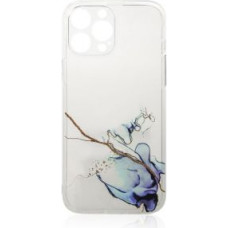 Hurtel Aizmugurējais vāciņš Hurtel  Marble Case for iPhone 12 Pro Max Gel Cover Marble Blue