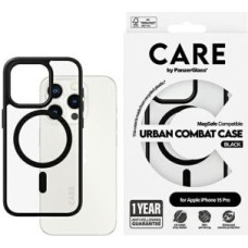 Panzer Glass Aizmugurējais vāciņš Panzer Glass  CARE by PanzerGlass Urban Combat Case MagSafe for iPhone 15 Pro - Black