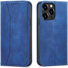 Hurtel Aizmugurējais vāciņš Hurtel - Magnet Fancy Case case for iPhone 14 Plus flip cover wallet stand blue