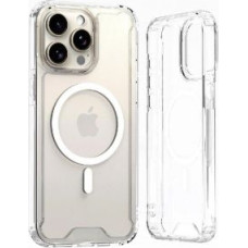 Hurtel Aizmugurējais vāciņš Hurtel  Clear Corner Case MagSafe for iPhone 16 - Clear