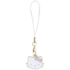 Hello Kitty Aizmugurējais vāciņš Hello Kitty  Hello Kitty zawieszka HKCPMKHP Phone      Strap różowy/pink Charm Kitty Head