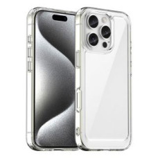 Hurtel Aizmugurējais vāciņš Hurtel  Outer Space Case with Gel Frame for iPhone 16 Pro - Clear