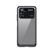 Hurtel Aizmugurējais vāciņš Hurtel  Outer Space Case for Xiaomi Poco M4 Pro cover with a flexible frame black