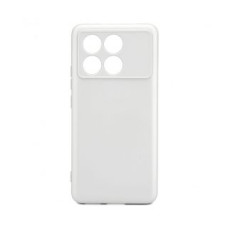 Ilike Aizmugurējais vāciņš iLike Xiaomi Poco X6 Pro Nano silicone case Silver