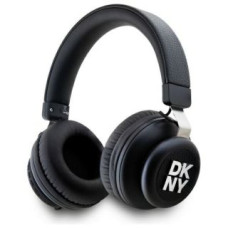 Dkny Aizmugurējais vāciņš DKNY  DKNY słuchawki nauszne Bluetooth          DKBHS6PUSLK czarny/black Metal Logo