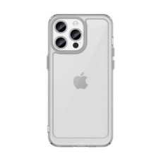 Hurtel Aizmugurējais vāciņš Hurtel  Reinforced case with flexible frame for iPhone 15 Pro Outer Space - transparent