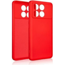 Beline Aizmugurējais vāciņš Beline  Beline Etui Silicone Poco X6 Pro czerwony/red