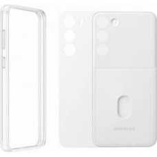 Samsung Aizmugurējais vāciņš Samsung - EF-MS916CWE Samsung Frame Cover for Galaxy S23+ White