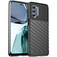 Hurtel Aizmugurējais vāciņš Hurtel  Thunder Case for Motorola Moto G62 5G silicone armor case black