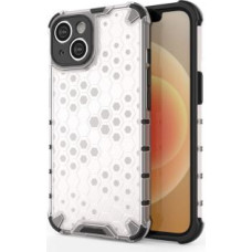 Hurtel Aizmugurējais vāciņš Hurtel  Honeycomb case for iPhone 14 Plus armored hybrid cover transparent