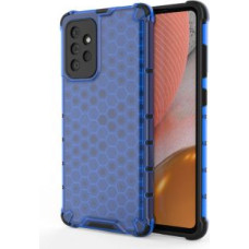 Hurtel Aizmugurējais vāciņš Hurtel  Honeycomb Case armor cover with TPU Bumper for Samsung Galaxy A72 4G blue