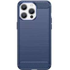 Hurtel Aizmugurējais vāciņš Hurtel  Flexible carbon pattern case for iPhone 15 Pro Max Carbon Case - blue