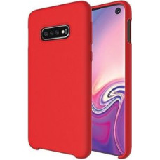 Beline Aizmugurējais vāciņš Beline  Beline Etui Silicone Samsung S10 Plus czerwony/red