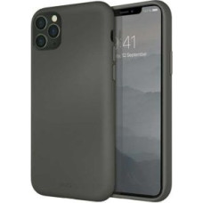 Uniq Aizmugurējais vāciņš UNIQ  UNIQ etui Lino Hue iPhone 11 Pro Max szary/moss grey