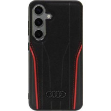 Audi Aizmugurējais vāciņš Audi  Audi Genuine Leather MagSafe S24 S921 czarno-czerwony/black-red hardcase AU-TPUPCS24-R8/D3-RD