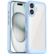 Hurtel Aizmugurējais vāciņš Hurtel  Outer Space Case with Gel Frame for iPhone 16 Plus - Blue