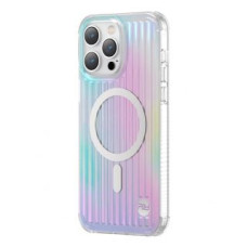 Kingxbar Aizmugurējais vāciņš Kingxbar  Kingxbar PQY Go Out Series magnetic case for iPhone 14 Plus MagSafe laser color