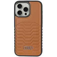 Audi Aizmugurējais vāciņš Audi  Audi Synthetic Leather MagSafe iPhone 15 Pro 6.1