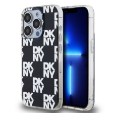 Dkny Aizmugurējais vāciņš DKNY - DKNY PC/TPU Checkered Pattern Case for iPhone 14 Pro Max Black