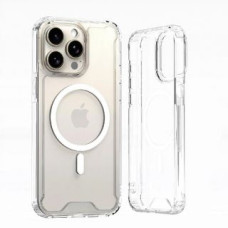 Hurtel Aizmugurējais vāciņš Hurtel  Clear Corner Case MagSafe for iPhone 16 Pro - transparent