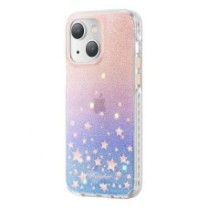 Kingxbar Aizmugurējais vāciņš Kingxbar  Kingxbar Heart Star Series case for iPhone 14 Plus case with zodiac stars