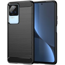 Hurtel Aizmugurējais vāciņš Hurtel  Carbon Case for Xiaomi Poco F4 5G flexible silicone carbon cover black