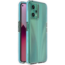 Hurtel Aizmugurējais vāciņš Hurtel  Spring Case for Realme 9 Pro silicone cover with frame light blue