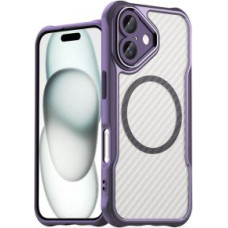 Hurtel Aizmugurējais vāciņš Hurtel  Leading Series MagSafe Silicone Case for iPhone 16 Plus - Purple