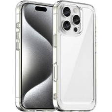 Hurtel Aizmugurējais vāciņš Hurtel  Outer Space Case with Gel Frame for iPhone 16 Pro Max - Clear