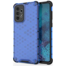 Hurtel Aizmugurējais vāciņš Hurtel  Honeycomb case armored cover with a gel frame for Samsung Galaxy A73 blue