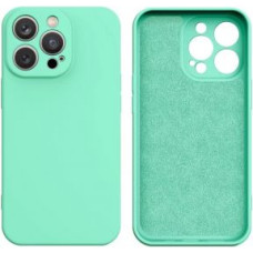 Hurtel Aizmugurējais vāciņš Hurtel  Silicone case iPhone 14 Plus silicone cover mint green