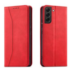 Hurtel Aizmugurējais vāciņš Hurtel  Magnet Fancy Case Case for Samsung Galaxy S22 + (S22 Plus) Pouch Wallet Card Holder Red