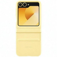 Samsung Aizmugurējais vāciņš Samsung  Etui Samsung EF-VF741PYEGWW Z Flip6 F741 żółty/yellow Flap ECO-Leather Case