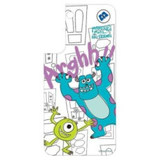 Samsung Aizmugurējais vāciņš Samsung  Panel Samsung GP-TOS906HIAGW do etui Frame Cover do Galaxy S22+ Disney Monsters biały/white