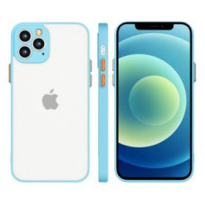 Hurtel Aizmugurējais vāciņš Hurtel  Milky Case silicone flexible translucent case for Xiaomi Redmi Note 10 5G / Poco M3 Pro blue