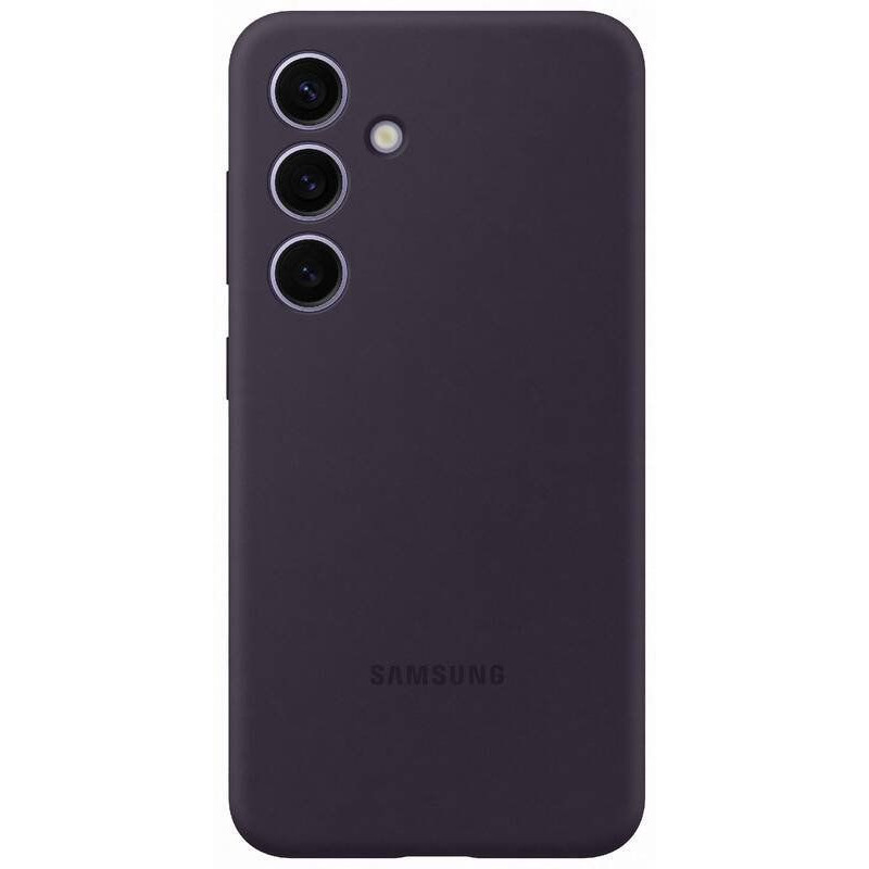 Samsung Aizmugurējais vāciņš Samsung - EF-PS921TEE Samsung Silicone Cover for Galaxy S24 Dark Violet