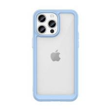 Hurtel Aizmugurējais vāciņš Hurtel  Reinforced case with flexible frame for iPhone 15 Pro Outer Space - blue