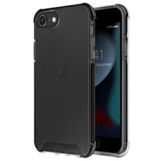 Uniq Aizmugurējais vāciņš UNIQ  UNIQ etui Combat iPhone SE 2022 / SE 2020 /7/8 czarny/carbon black