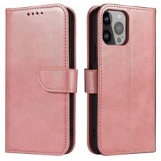 Hurtel Aizmugurējais vāciņš Hurtel  Magnet Case Cover for Xiaomi Redmi Note 12 Cover with Flip Wallet Stand Pink