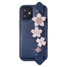 Kingxbar Aizmugurējais vāciņš Kingxbar  Kingxbar Sweet Series case decorated with original Swarovski crystals iPhone 12 Pro / iPhone 12 blue