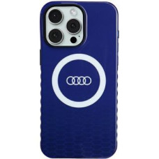 Audi Aizmugurējais vāciņš Audi  Audi IML Big Logo MagSafe case for iPhone 15 Pro Max - blue