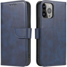 Hurtel Aizmugurējais vāciņš Hurtel  Magnet Case case for iPhone 14 Pro Max flip cover wallet stand blue